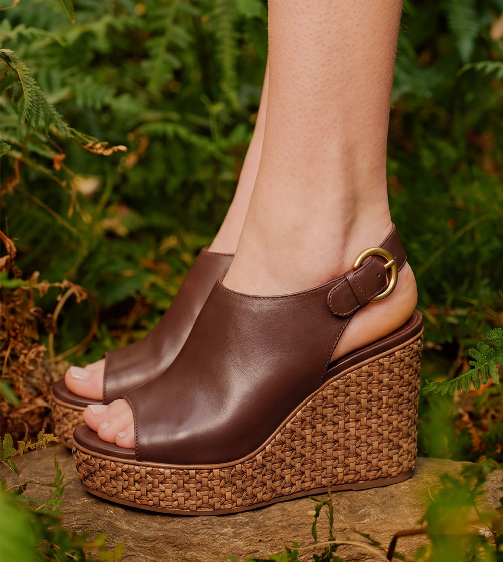 Jhumba Wedge Sandals by Sempre Di