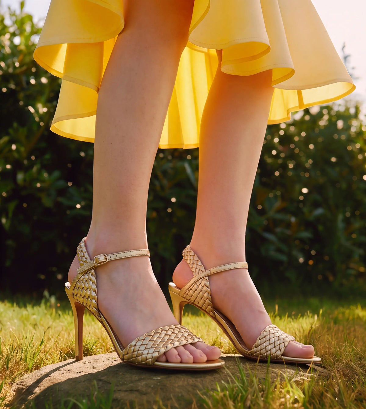 Nitika Heeled Sandals by Sempre Di By Guilhermina
