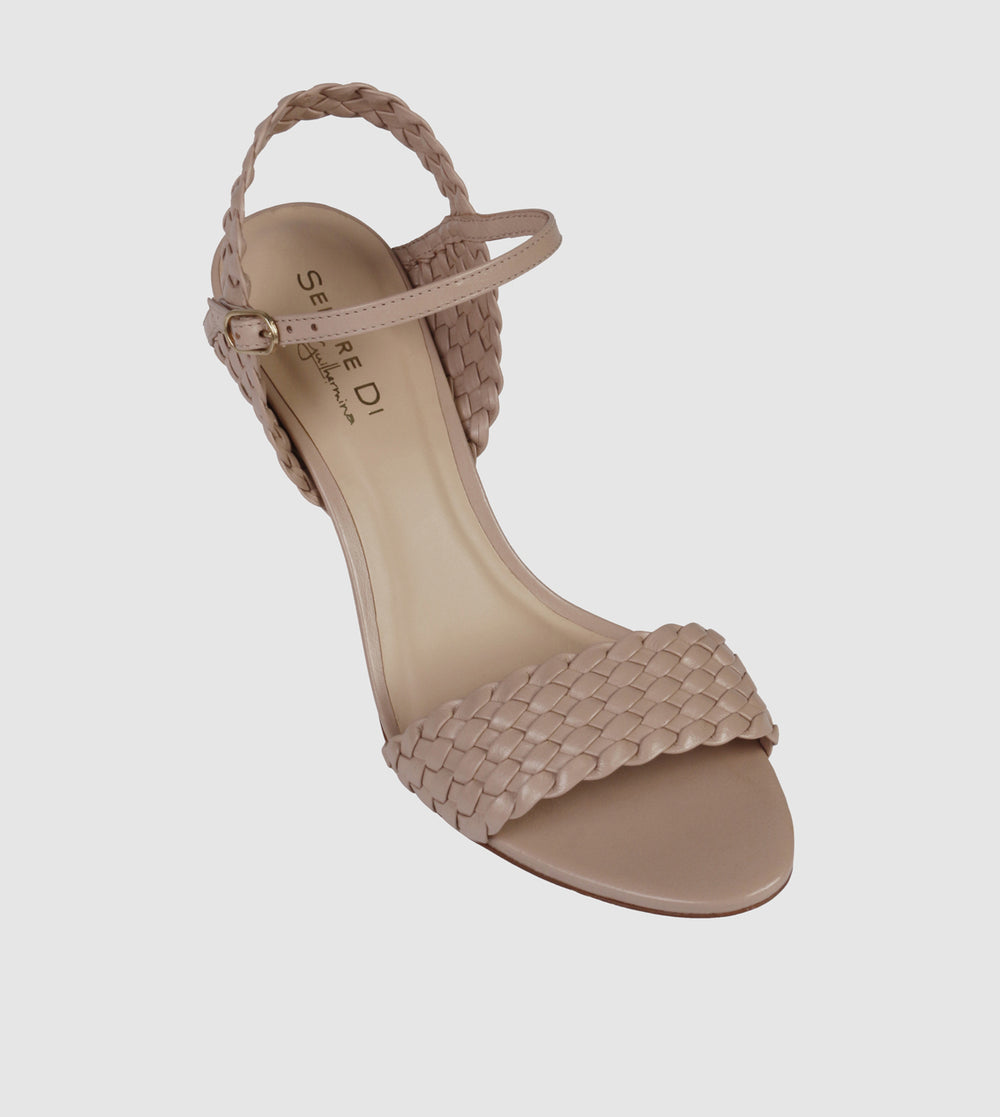 Nitika Heeled Sandals by Sempre Di By Guilhermina