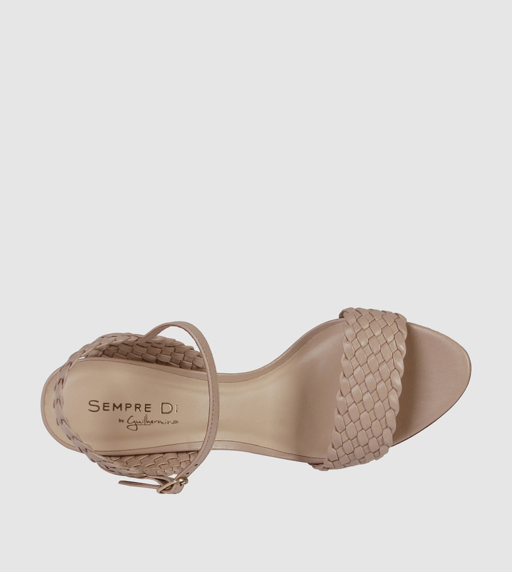 Nitika Heeled Sandals by Sempre Di By Guilhermina