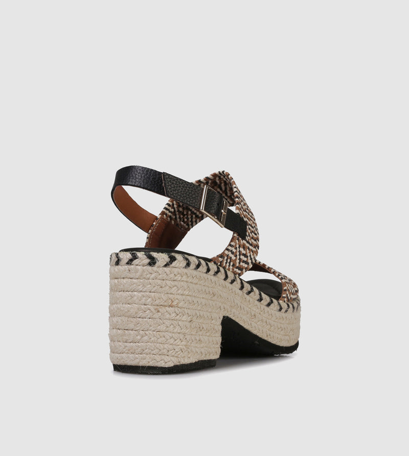 Kay Platform Heels by Piazza Grande