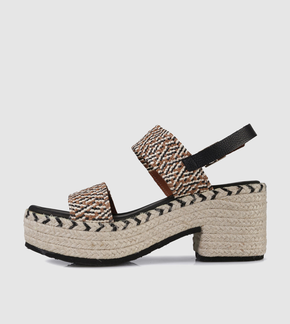 Kay Platform Heels by Piazza Grande