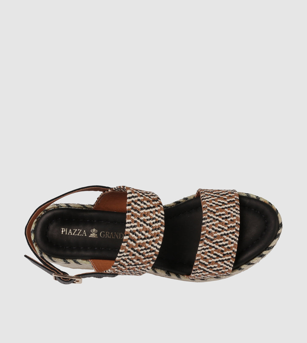 Kay Platform Heels by Piazza Grande