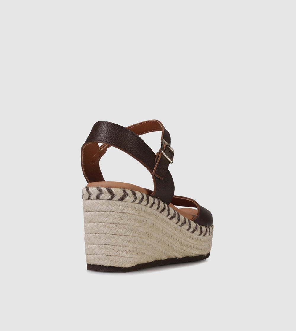 Valerie Wedge Sandals by Piazza Grande