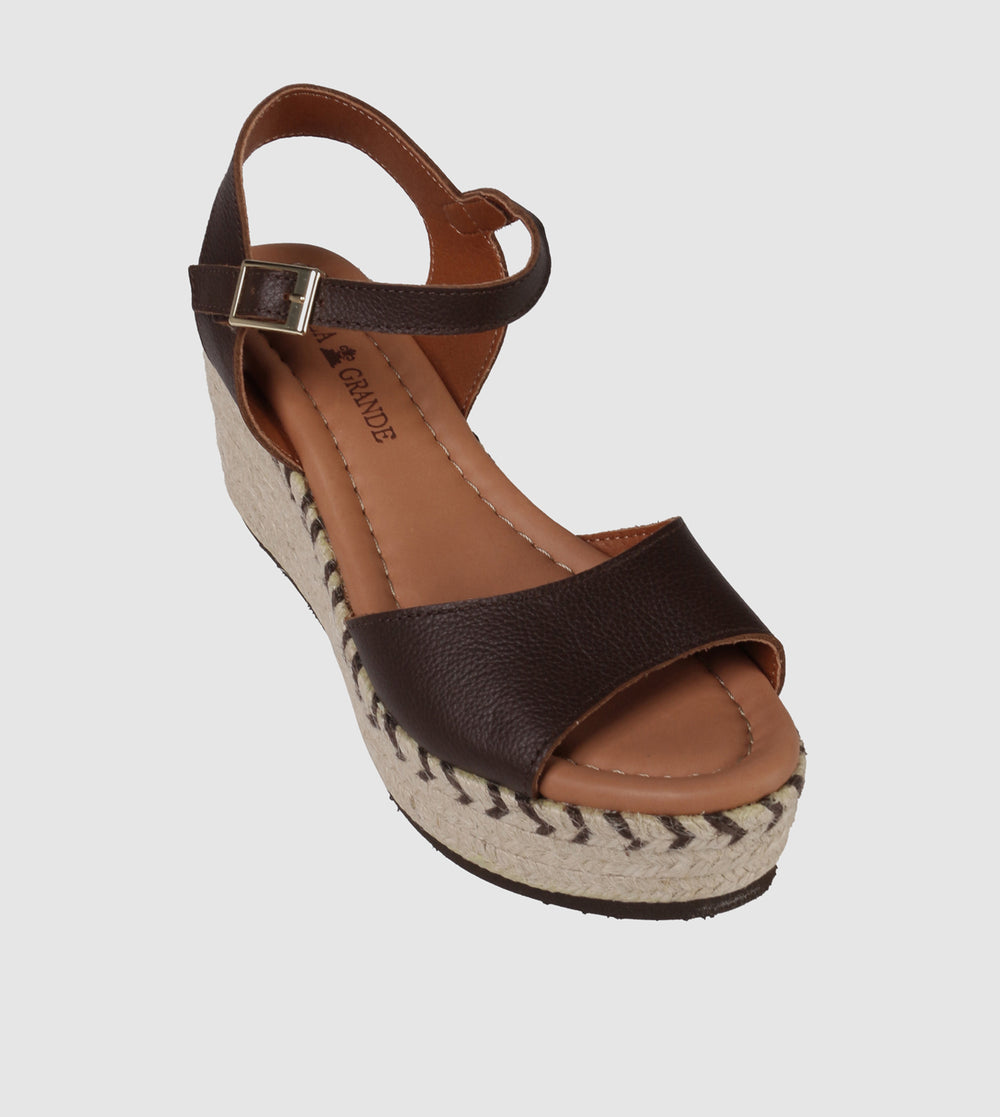 Valerie Wedge Sandals by Piazza Grande
