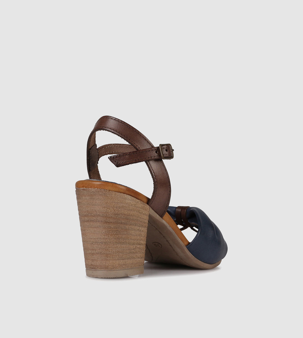 Lainie Block Sandals by Sempre Di