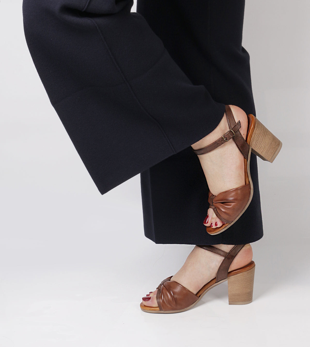 Lainie Block Sandals by Sempre Di
