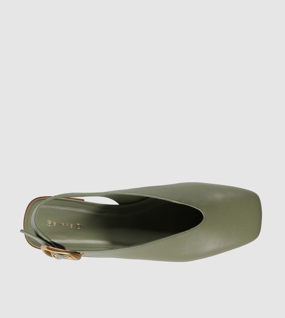 Tearsle Slingbacks by Sempre Di