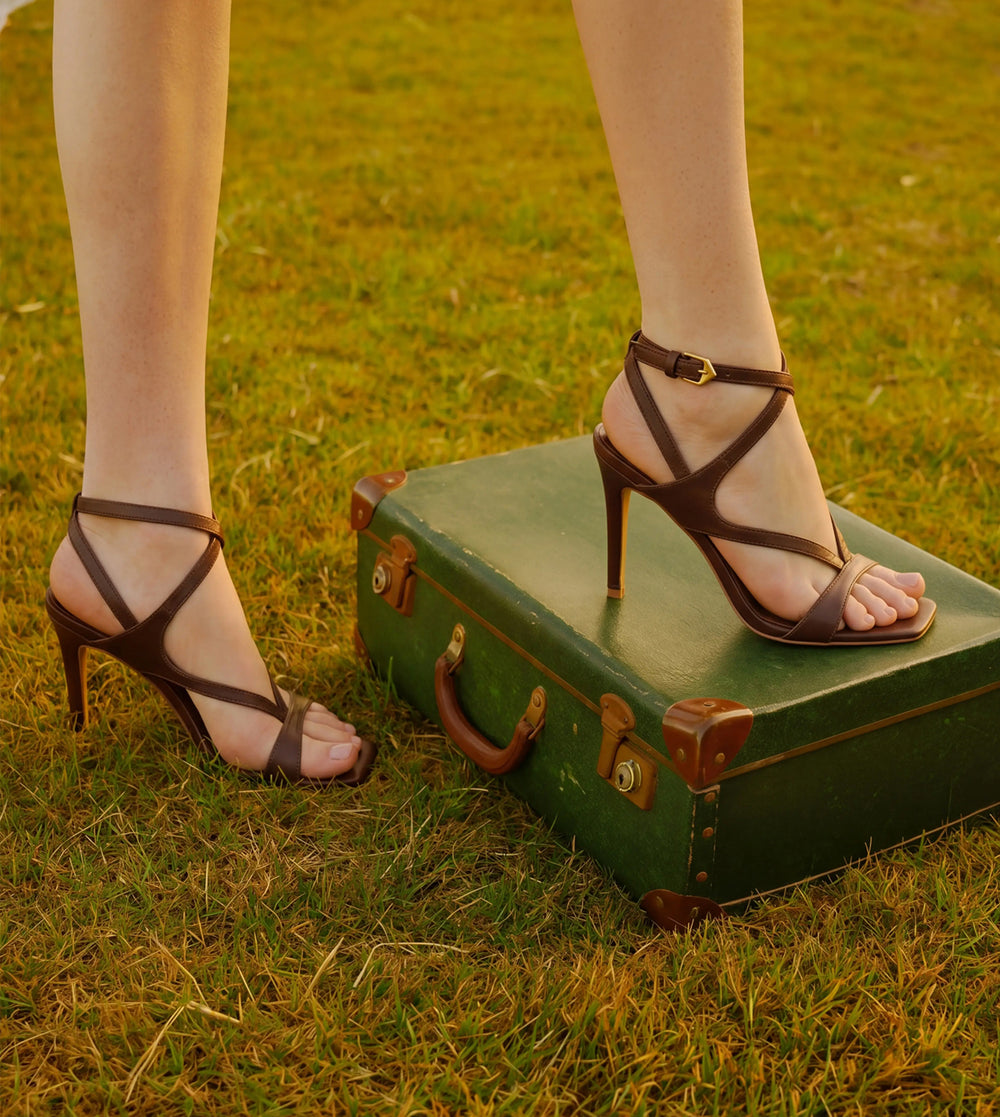 Jeanette Heeled Sandals by Sempre Di