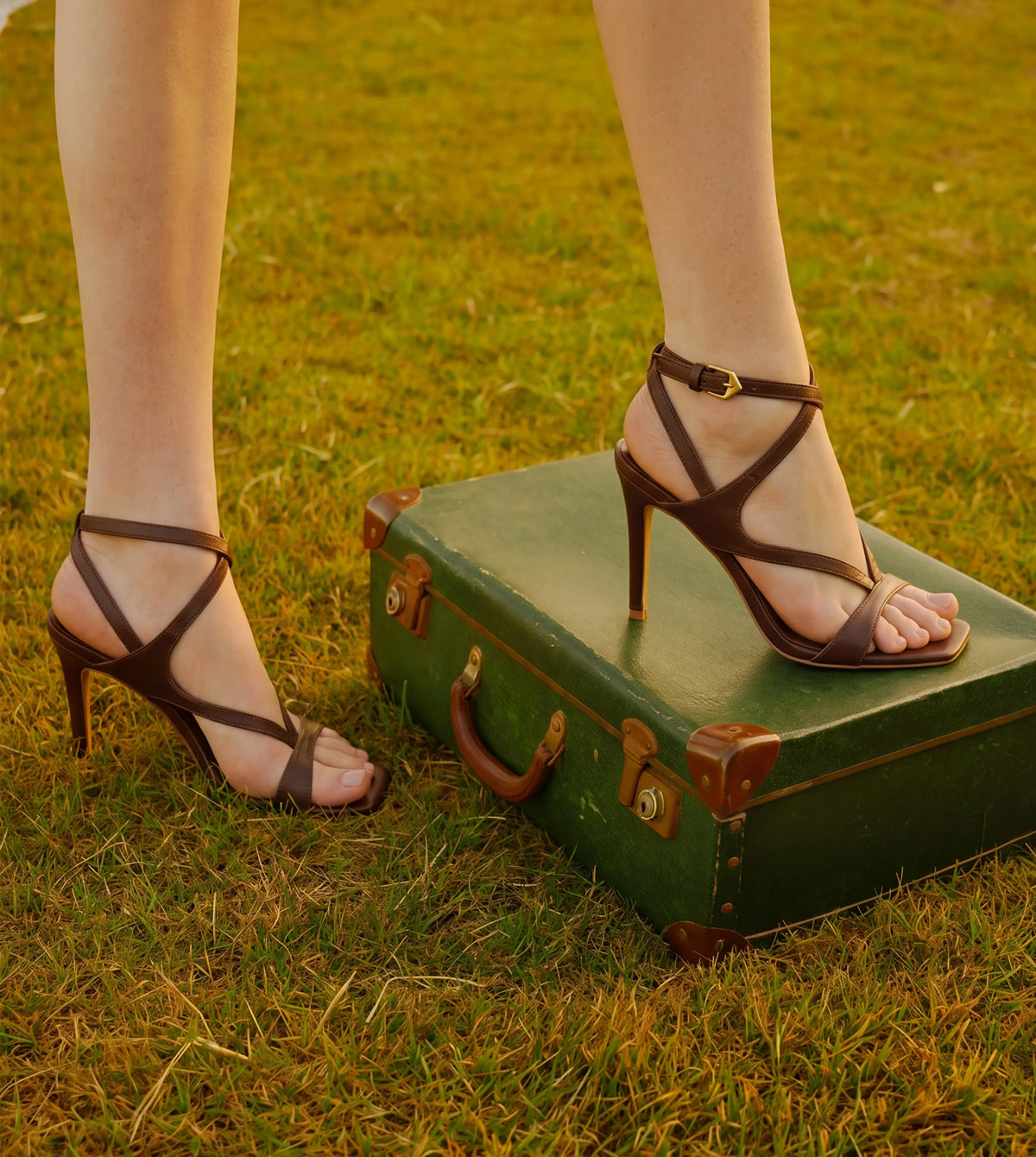 Jeanette Heeled Sandals by Sempre Di