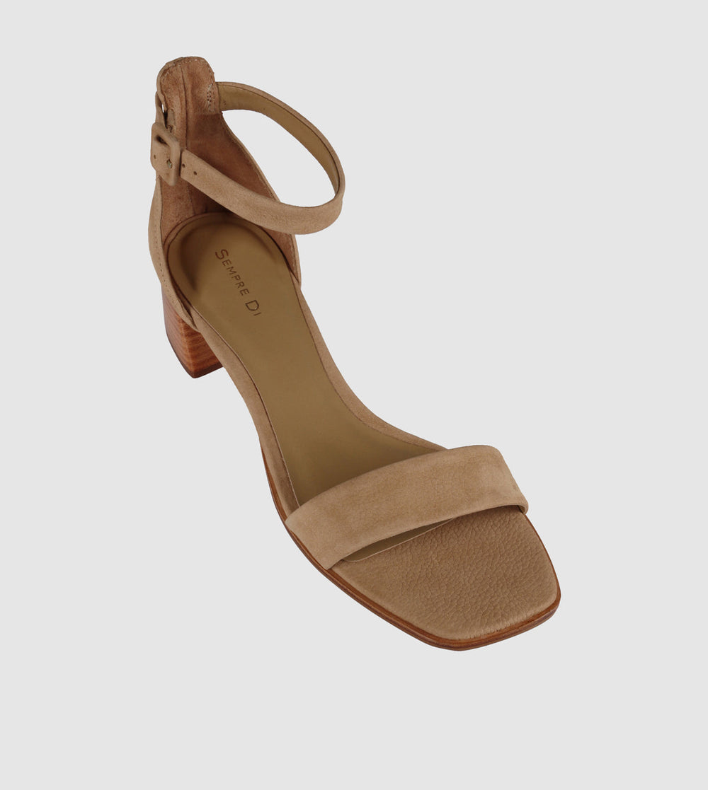 Jakeyl Block Sandals by Sempre Di