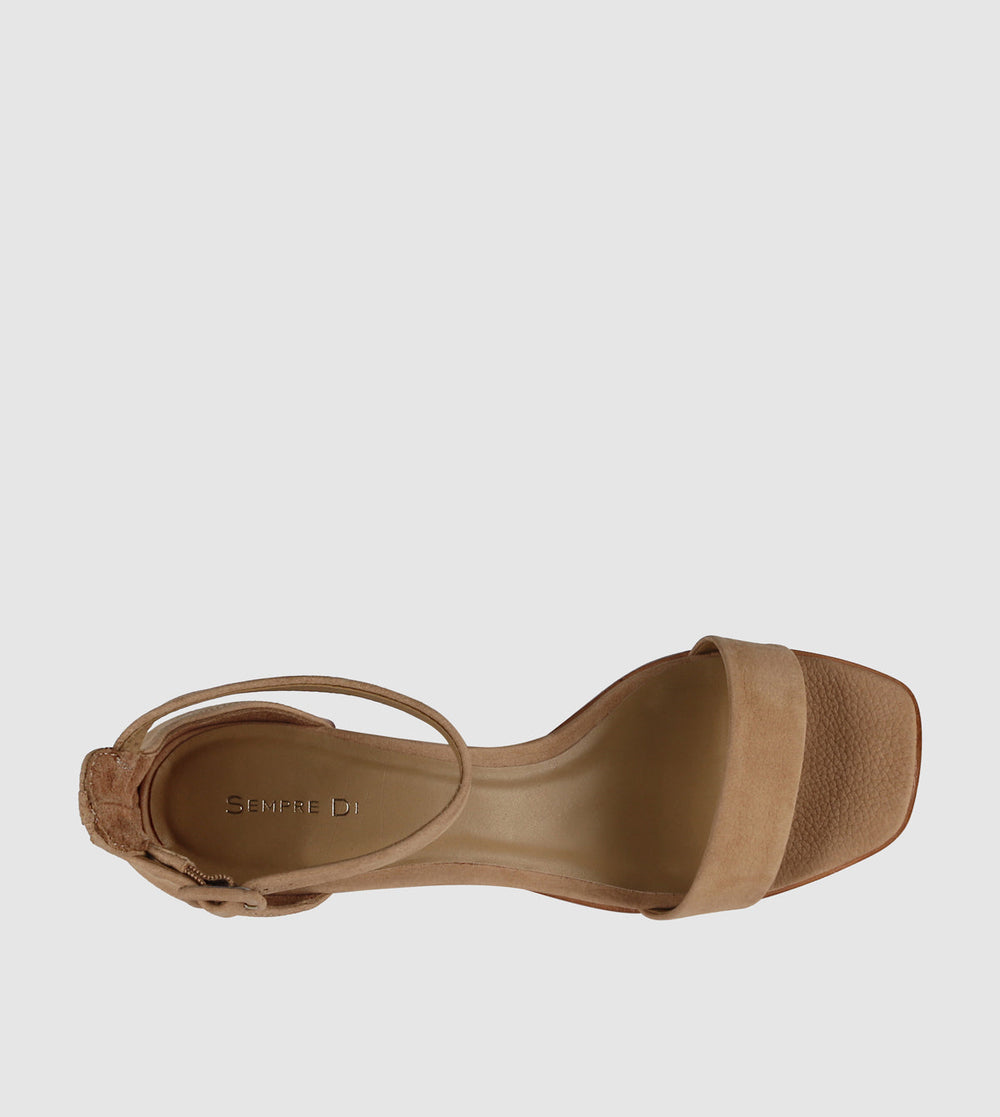 Jakeyl Block Sandals by Sempre Di