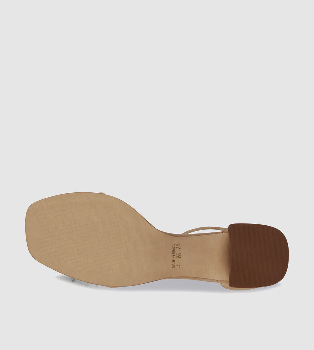 Jakeyl Block Sandals by Sempre Di