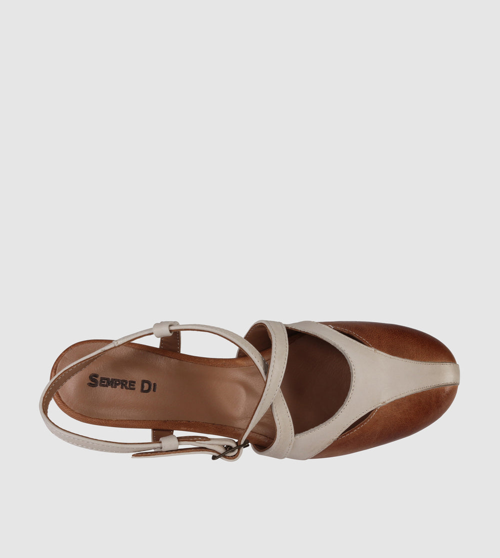Lirit Block Sandals by Sempre Di