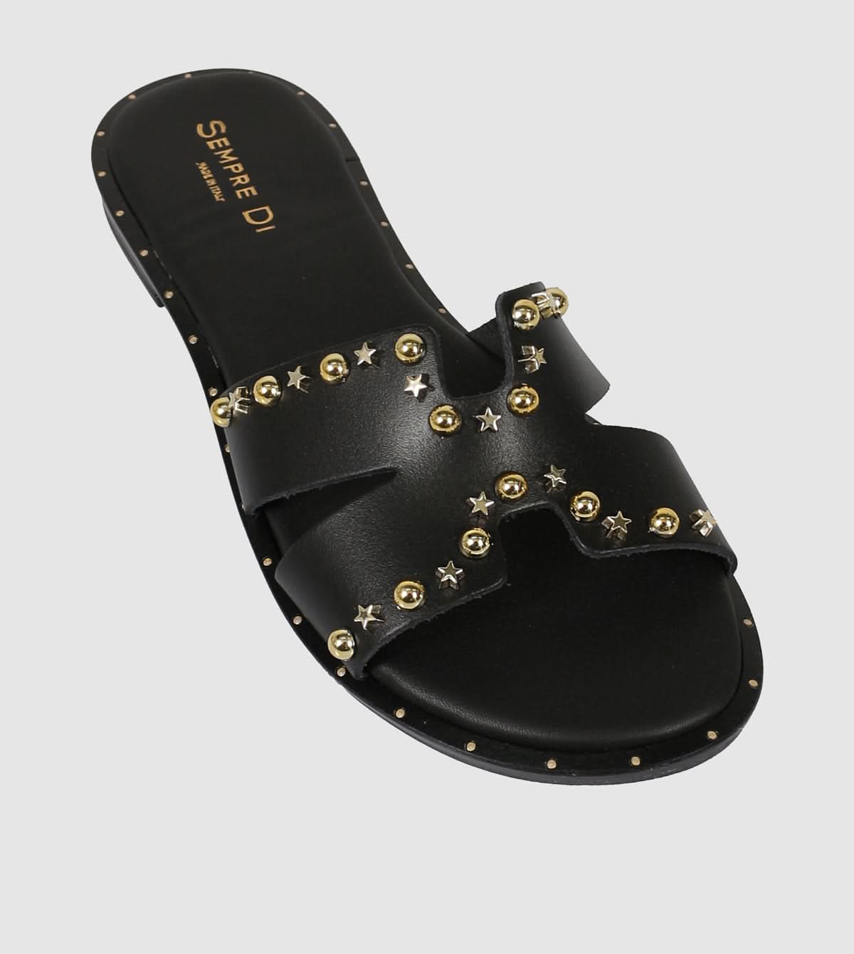 Thea Flat Sandals by Sempre Di
