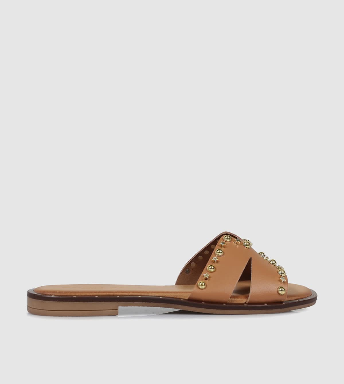 Thea Flat Sandals by Sempre Di