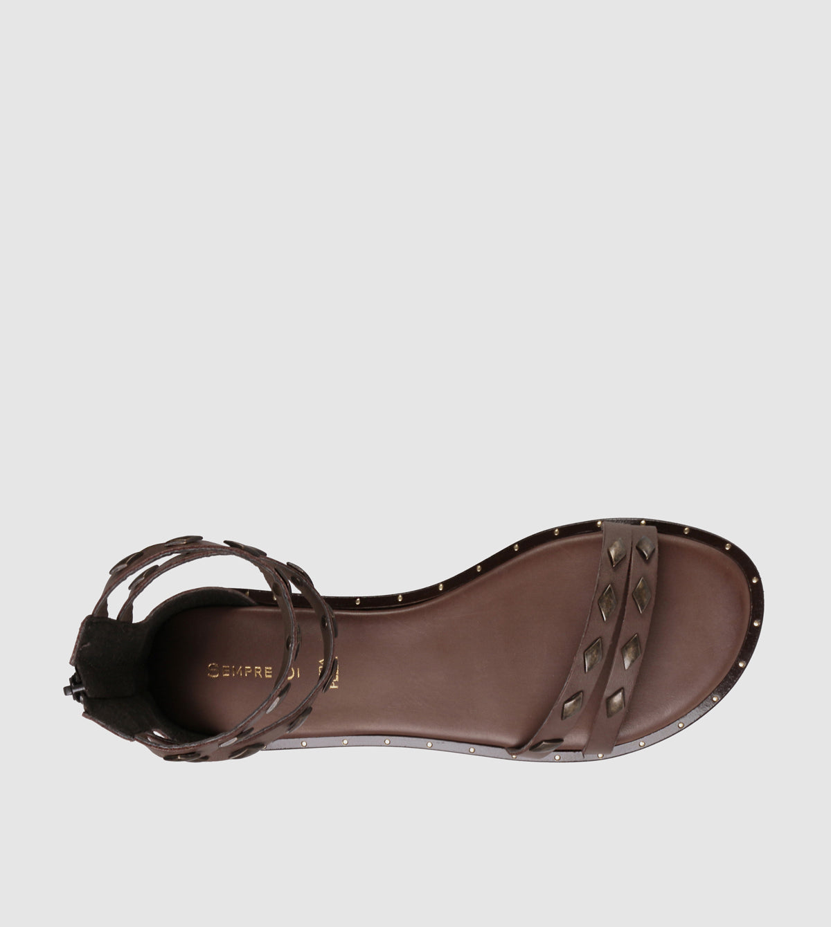 Yalina Flat Sandals by Sempre Di
