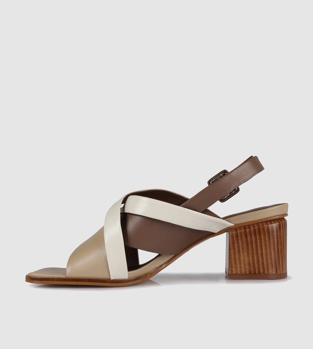 Chiman Block Heels by Sempre Di