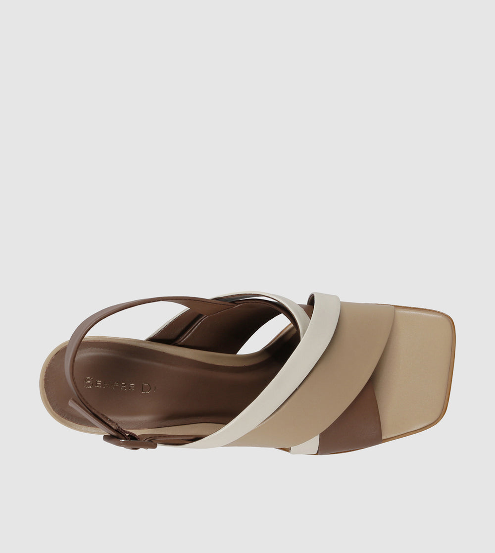 Chiman Block Heels by Sempre Di