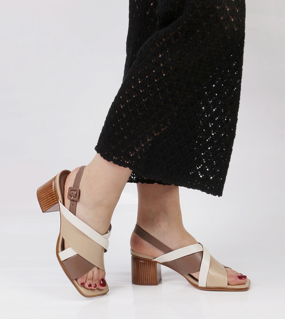 Chiman Block Heels by Sempre Di