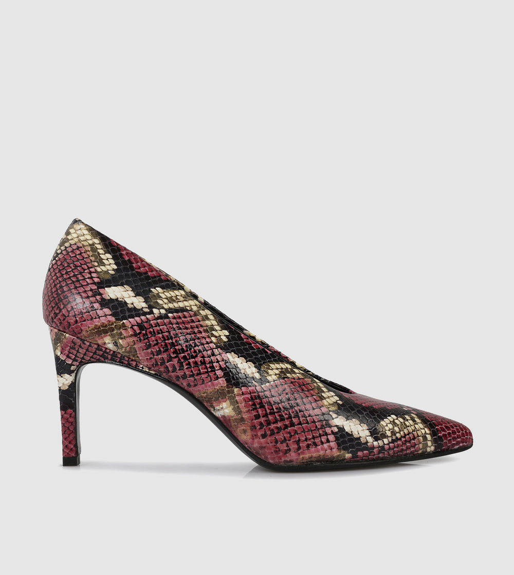 Burgundy Python
