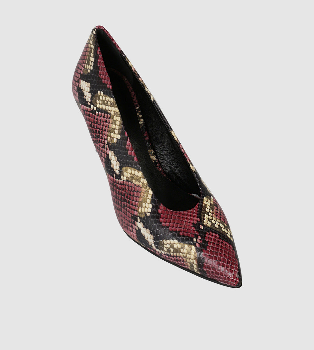 Burgundy Python