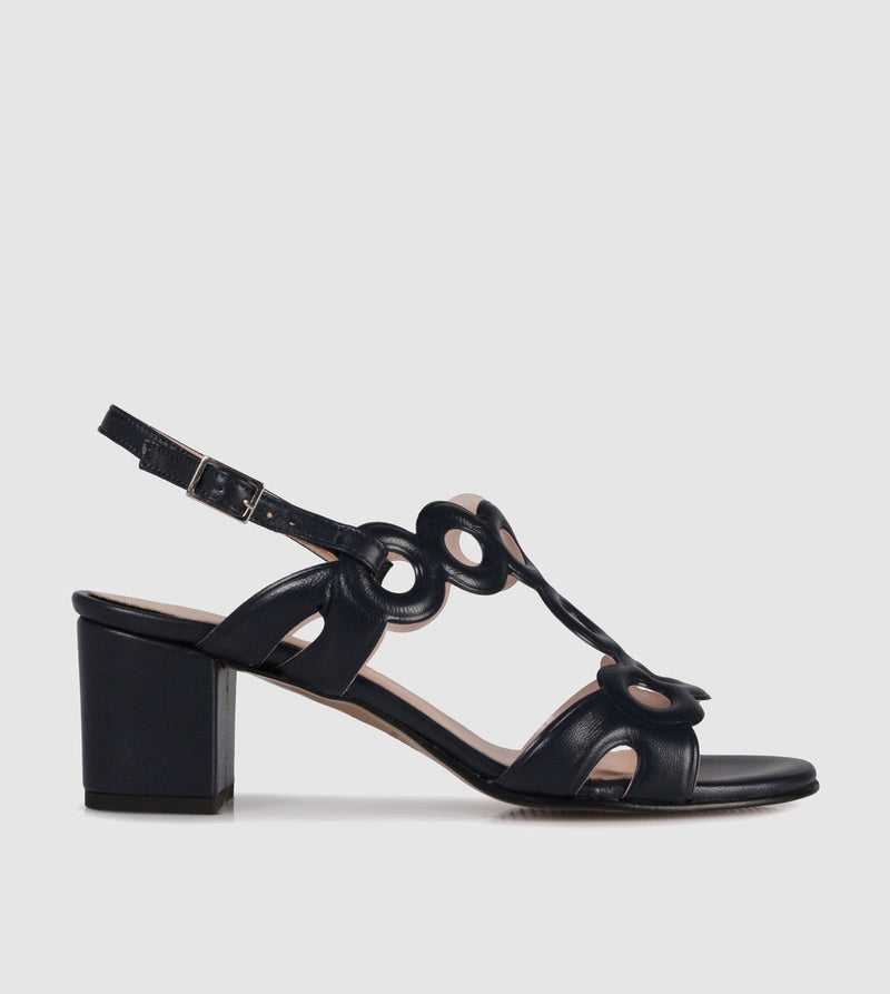 Hetty Block Sandals by Piazza Grande