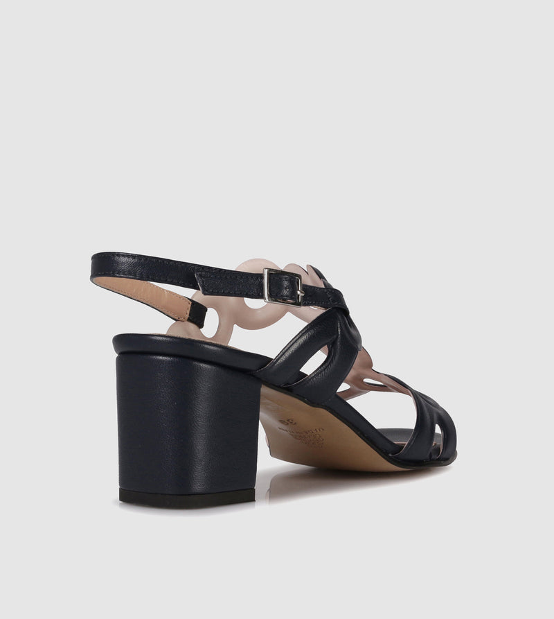 Hetty Block Sandals by Piazza Grande